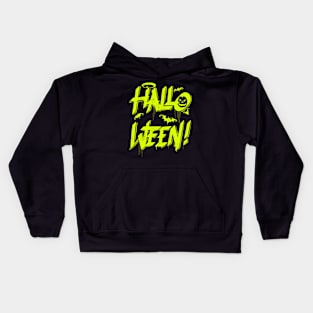 HALLOWEEN TEXT 1 Kids Hoodie